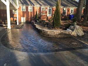 Retaining Wall, Greenville, SC