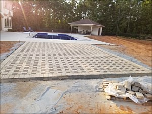 Paver Patio, Marietta, SC