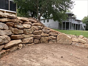 Retaining Wall, Easley, SC