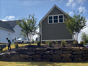 Retaining Wall, Fountain Inn, SC