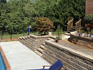 Retaining Wall, Five Forks, SC