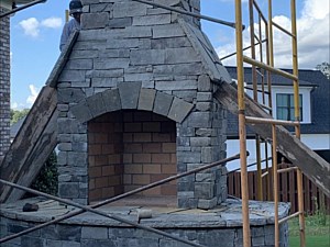 Outdoor Kitchen Install, Greenville, SC