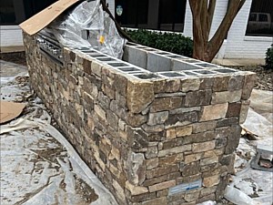 Outdoor Kitchen Install, Greer, SC