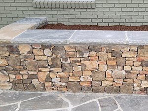 Retaining Wall Install, Marietta, SC
